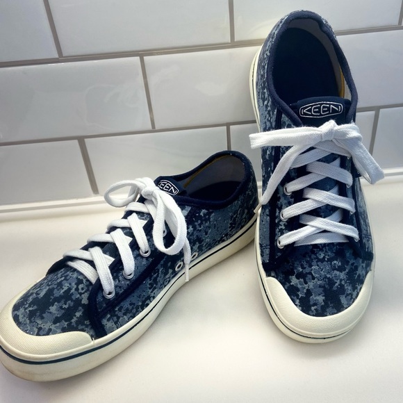 Keen Other - Keen Coronado Blue Camo print Canvas Sneakers Size 11